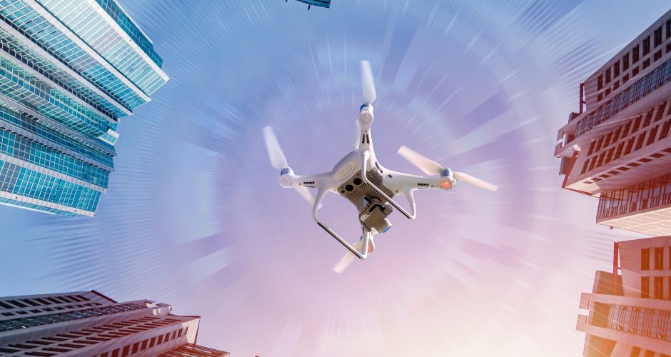 Drone Progress Photography of buildings