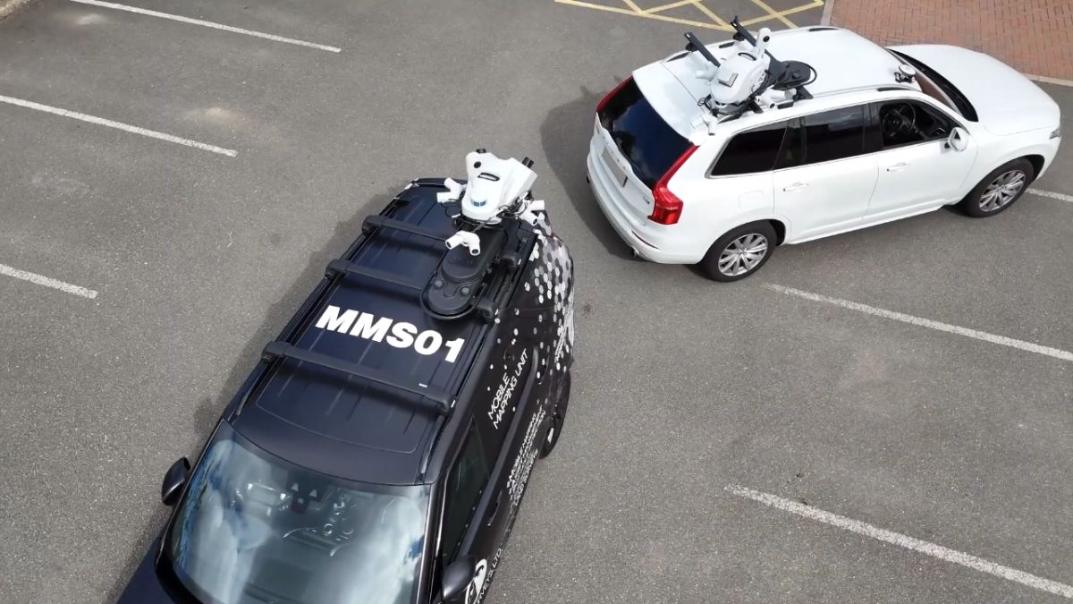 mobile mapper gps on 2 vehicles